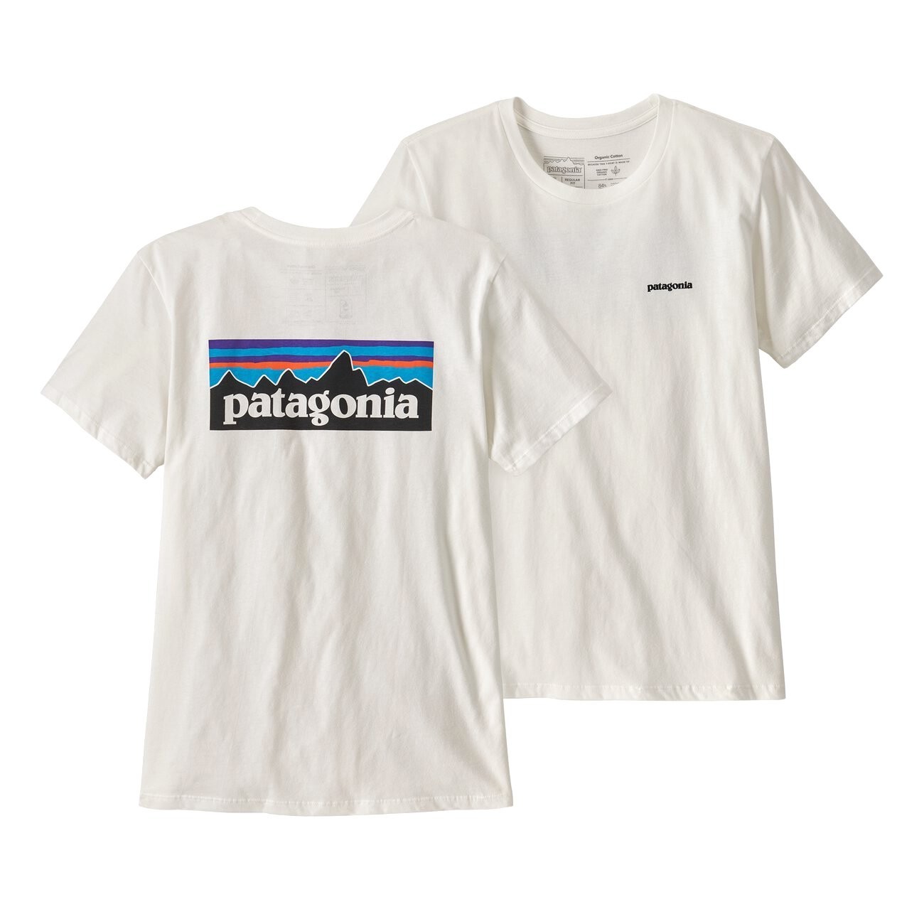 PATAGONIA P-6 LOGO ORGANIC COTTON T-SHIRT WOMEN'S TEE maglietta in cotone  donna – Noch Shop